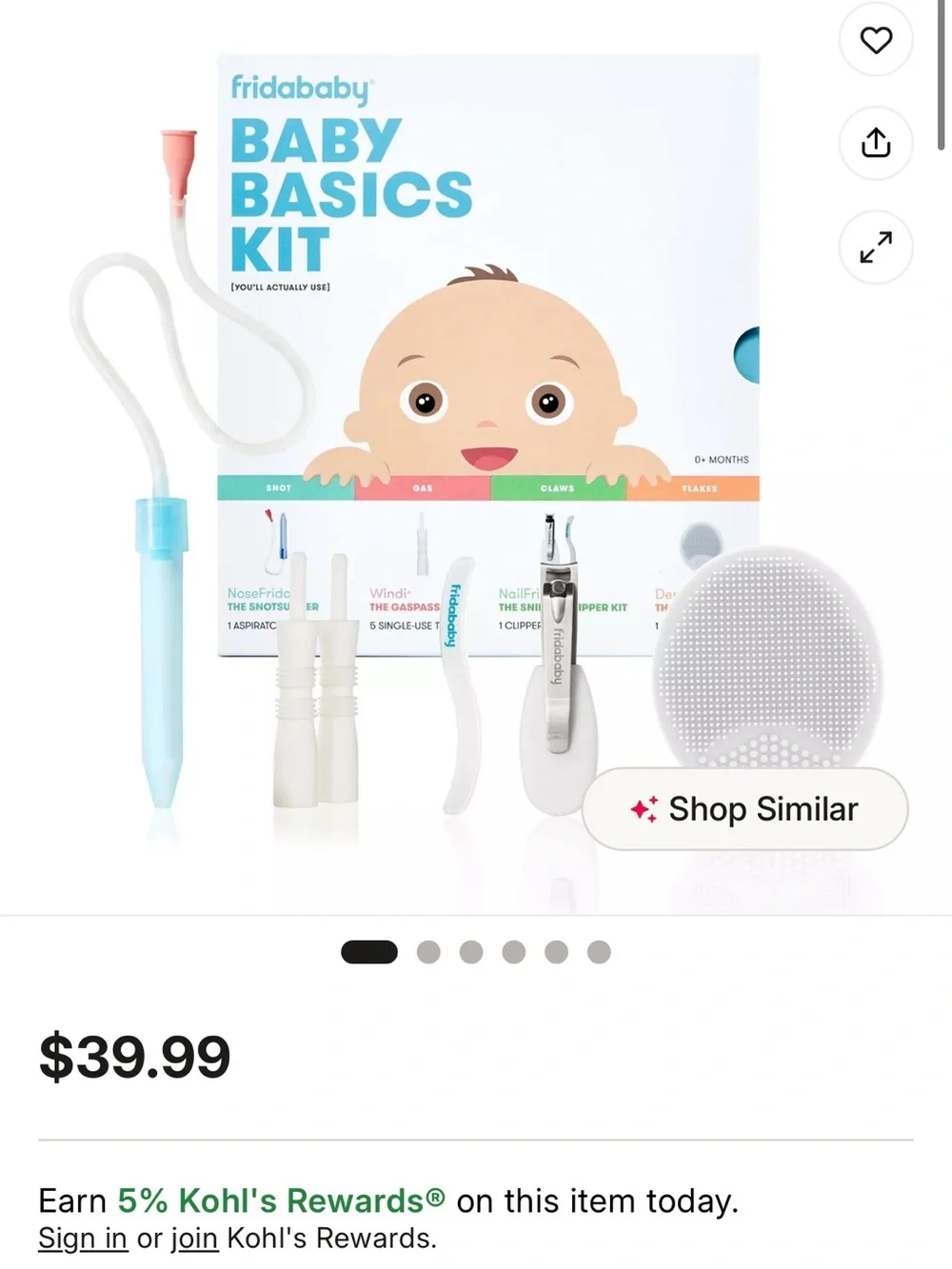 Fridababy Baby Basics Kit